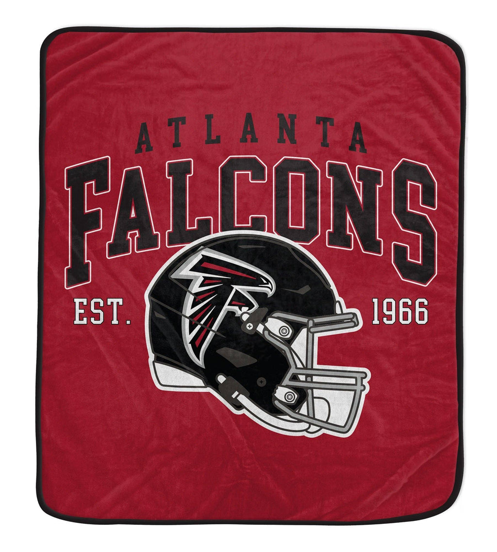 NFL Vintage Arch Block Ultra Soft 50x60 Throw Blanket
