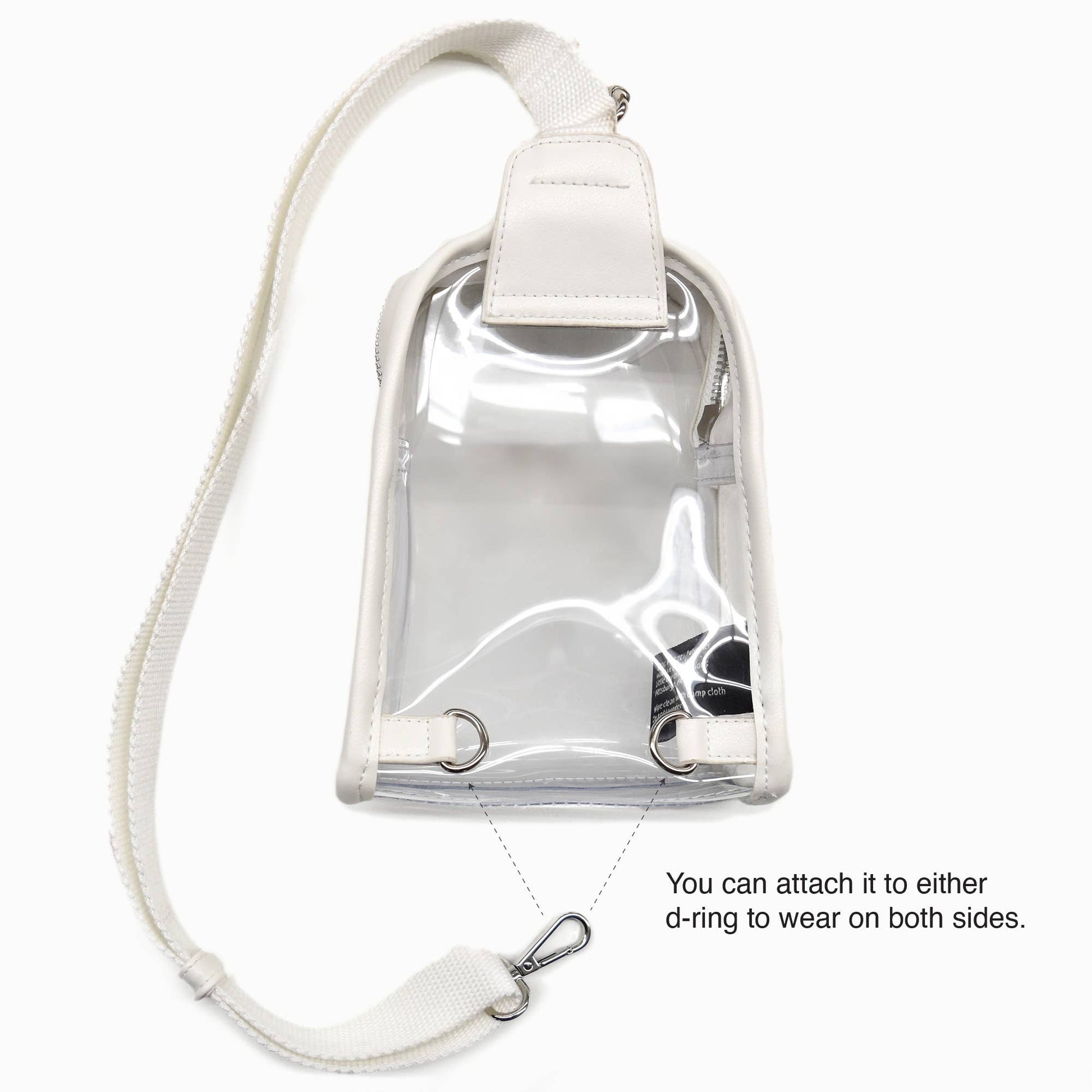 MLB San Diego Padres Clear Mini Sling