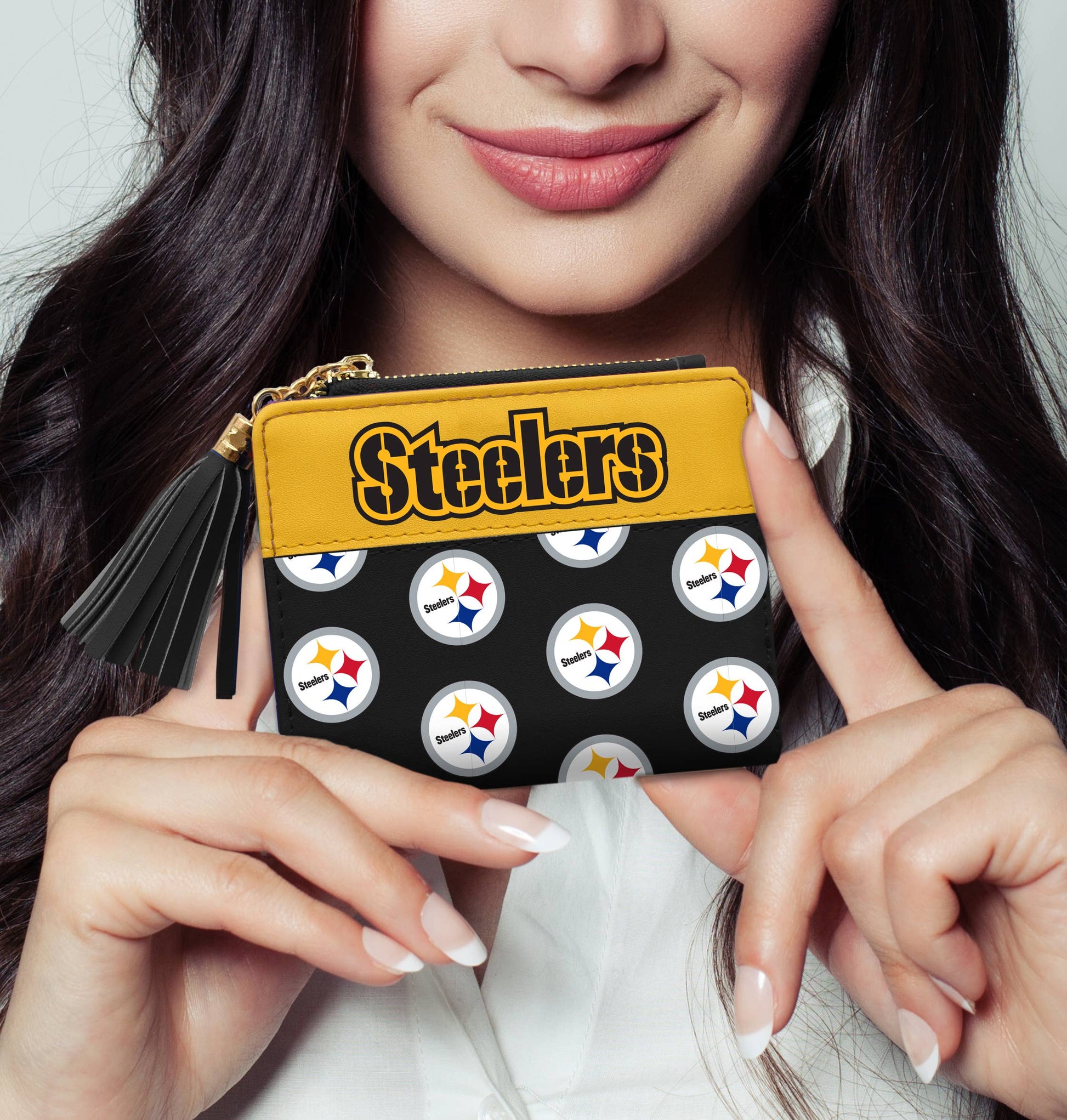 NFL Pittsburgh Steelers Mini Organizer Wallet