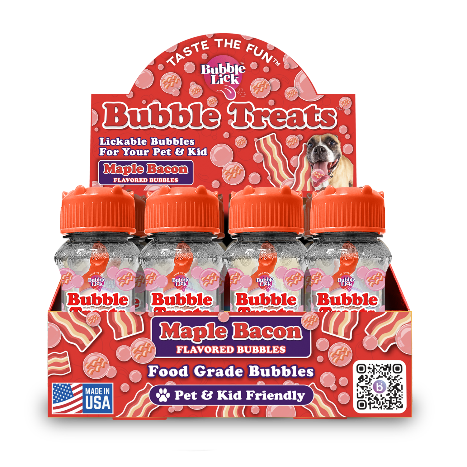 BubbleLick™ Pets Maple Bacon