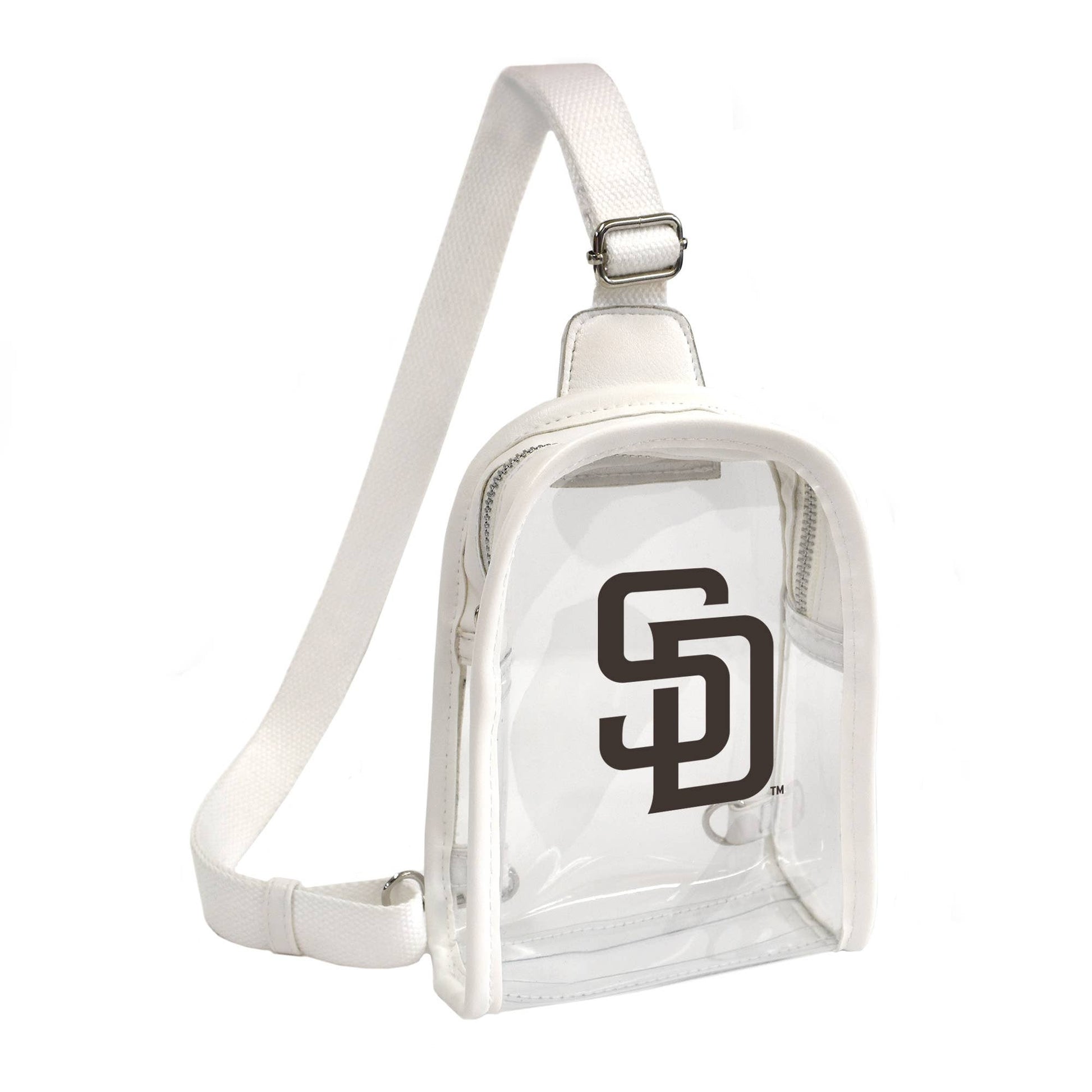 MLB San Diego Padres Clear Mini Sling