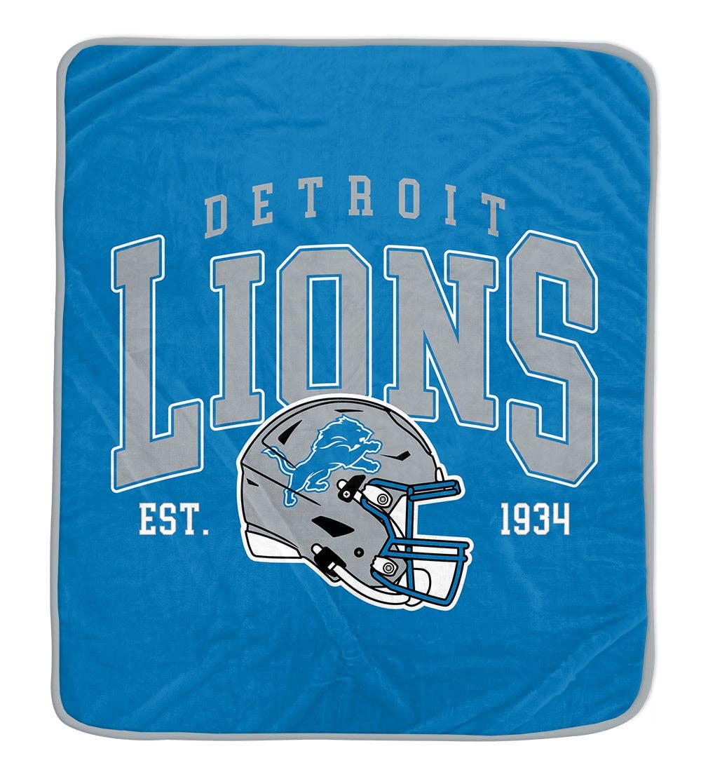 NFL Vintage Arch Block Ultra Soft 50x60 Throw Blanket