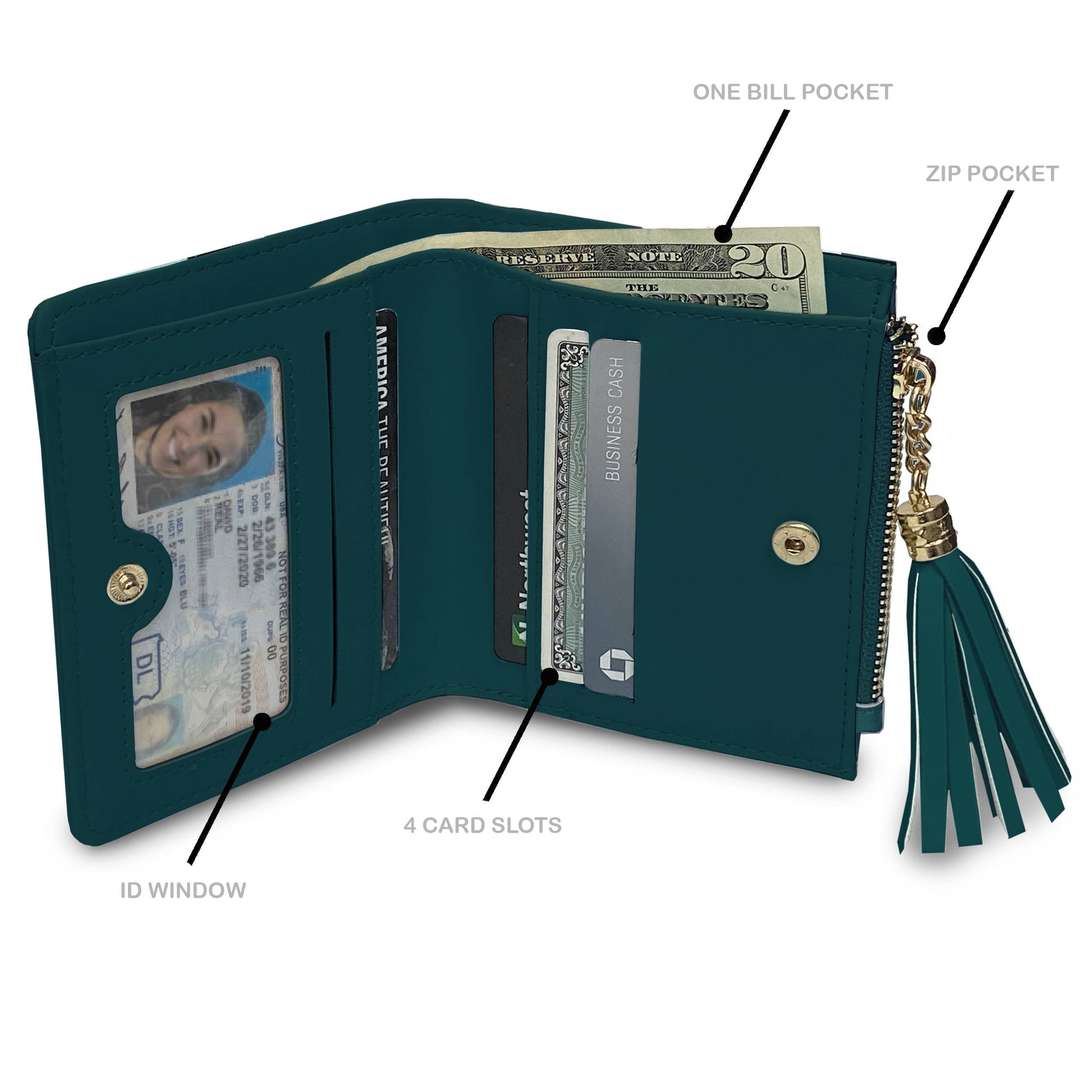 NFL Philadelphia Eagles Mini Organizer Wallet