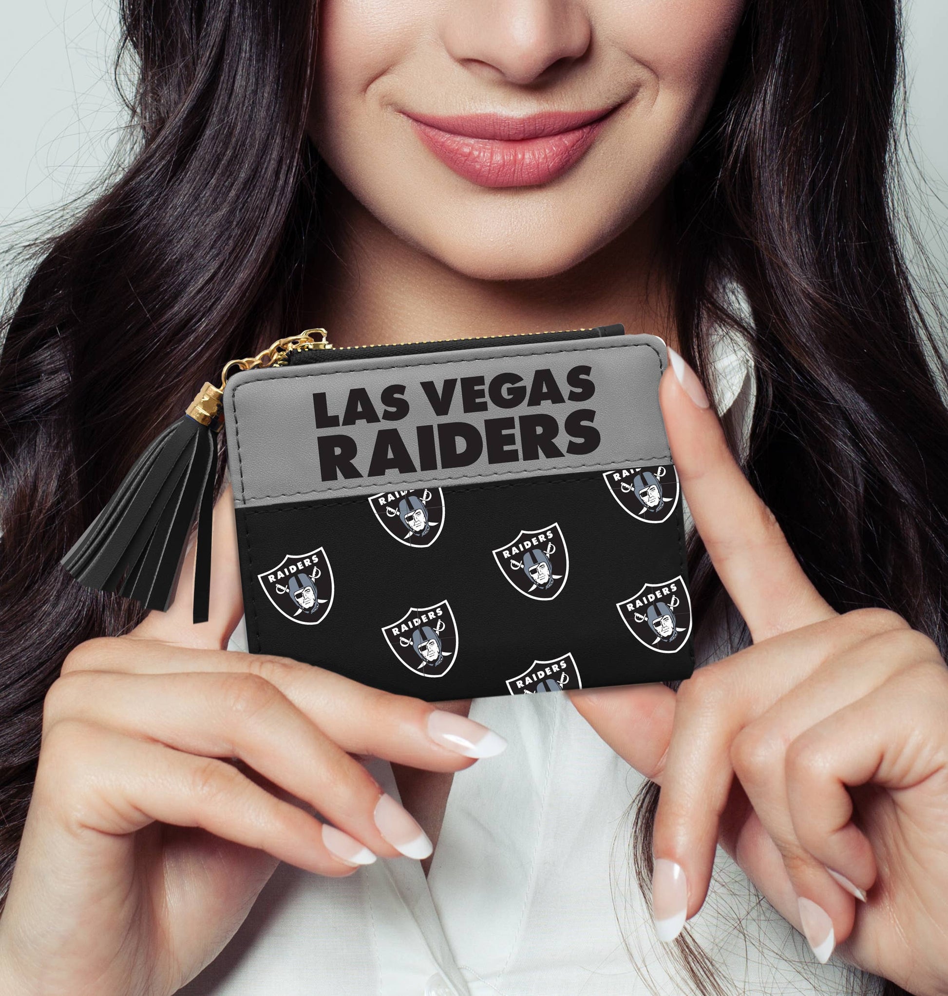 NFL Las Vegas Raiders Mini Organizer Wallet
