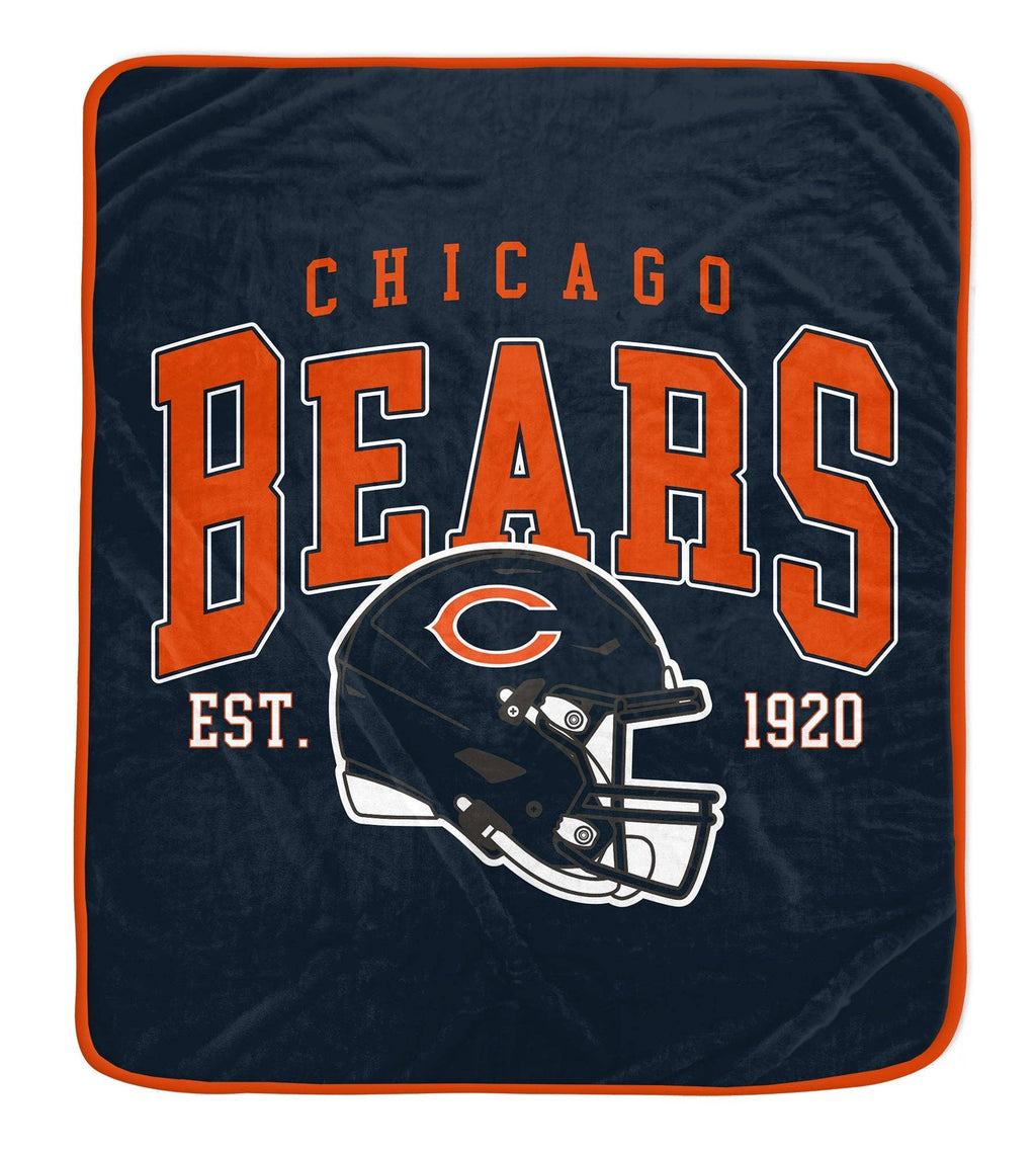 NFL Vintage Arch Block Ultra Soft 50x60 Throw Blanket